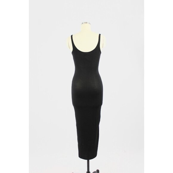Aritzia GROUP BY BABATON Freddie Black Jersey Maxi Bodycon Tank Dress, Size XS - Picture 3 of 10
